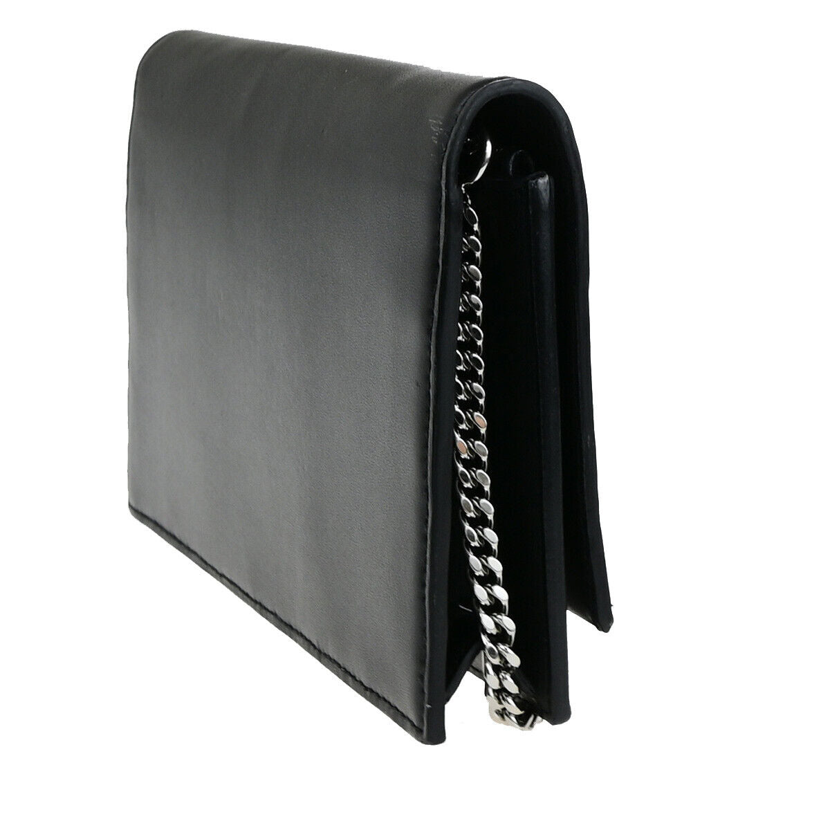 SAINT LAURENT Kate Chain Mini Shoulder Bag Wallet Tassel Leather BK SHW 631YG577