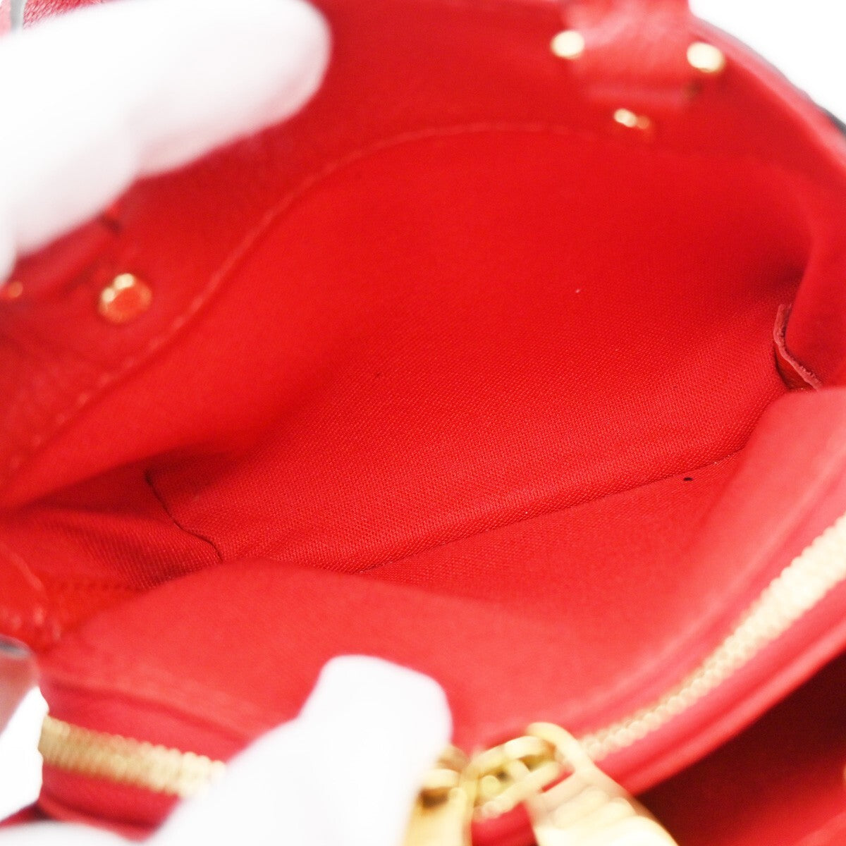 LOUIS VUITTON Montaigne Nano 2Way Hand Bag Monogram Empreinte CY M50865 698RL139