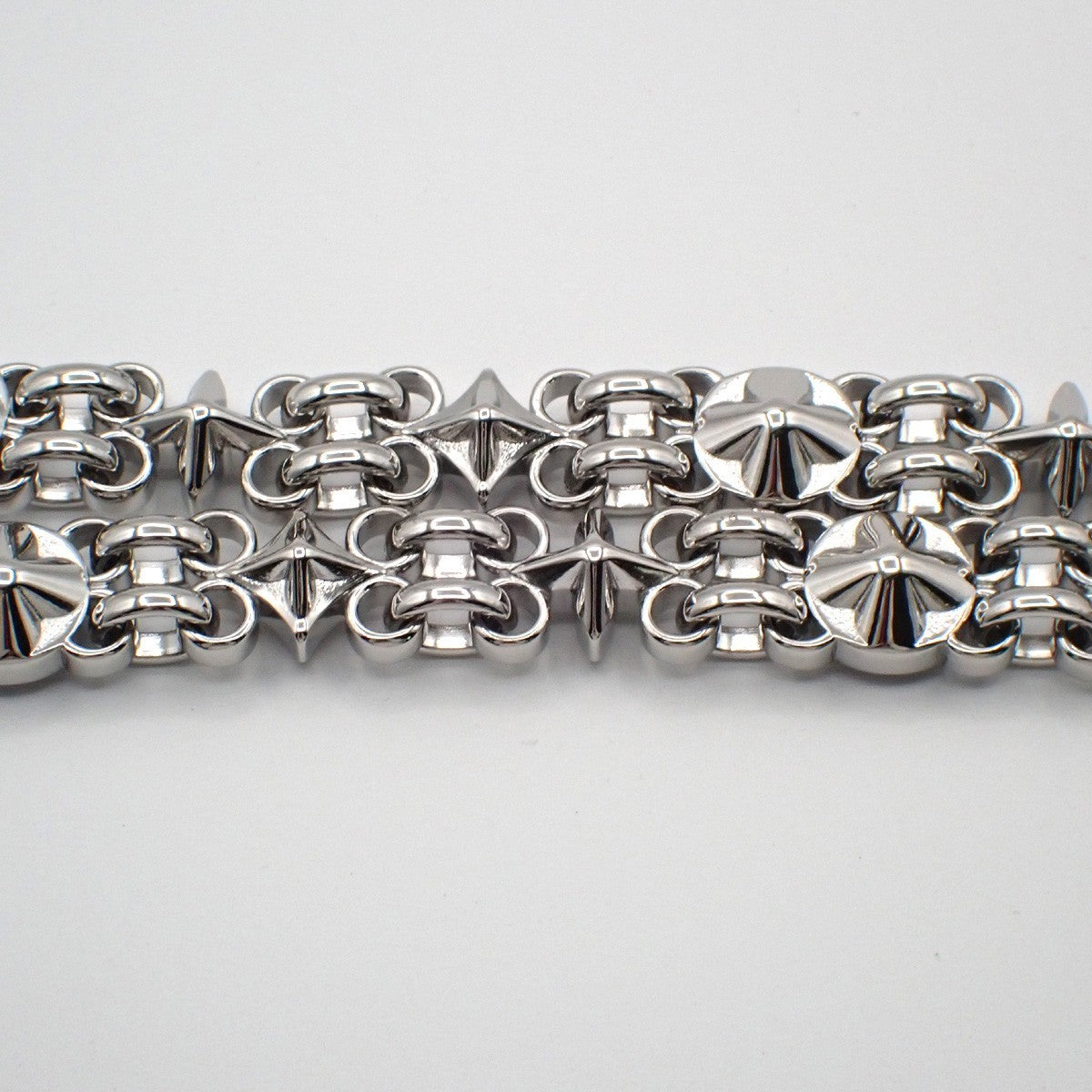 LOUIS VUITTON Logo Dauphine Chain Shoulder strap Stainless Steel Siver 38RL715