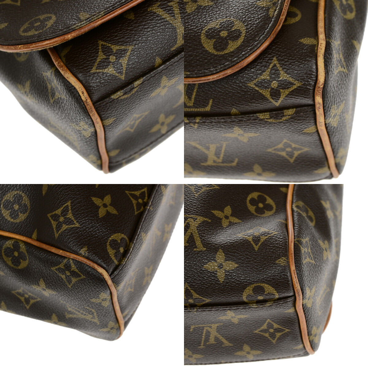 LOUIS VUITTON Abbesses Messenger Shoulder Bag Monogram Leather BN M45257 71YF625