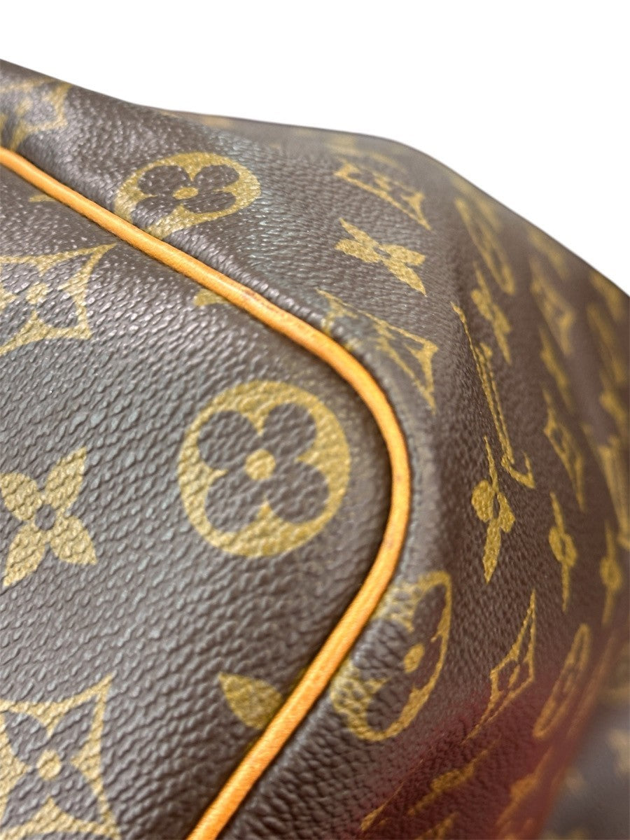 LOUIS VUITTON Speedy 40 Travel Hand Bag Monogram Leather Brown M41522 96SA132