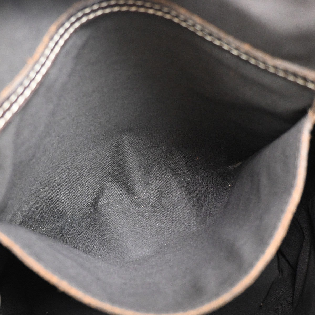 LOUIS VUITTON BUCKET PM Shoulder Tote Bag Monogram Mini Lin Brown M95226 67KP103