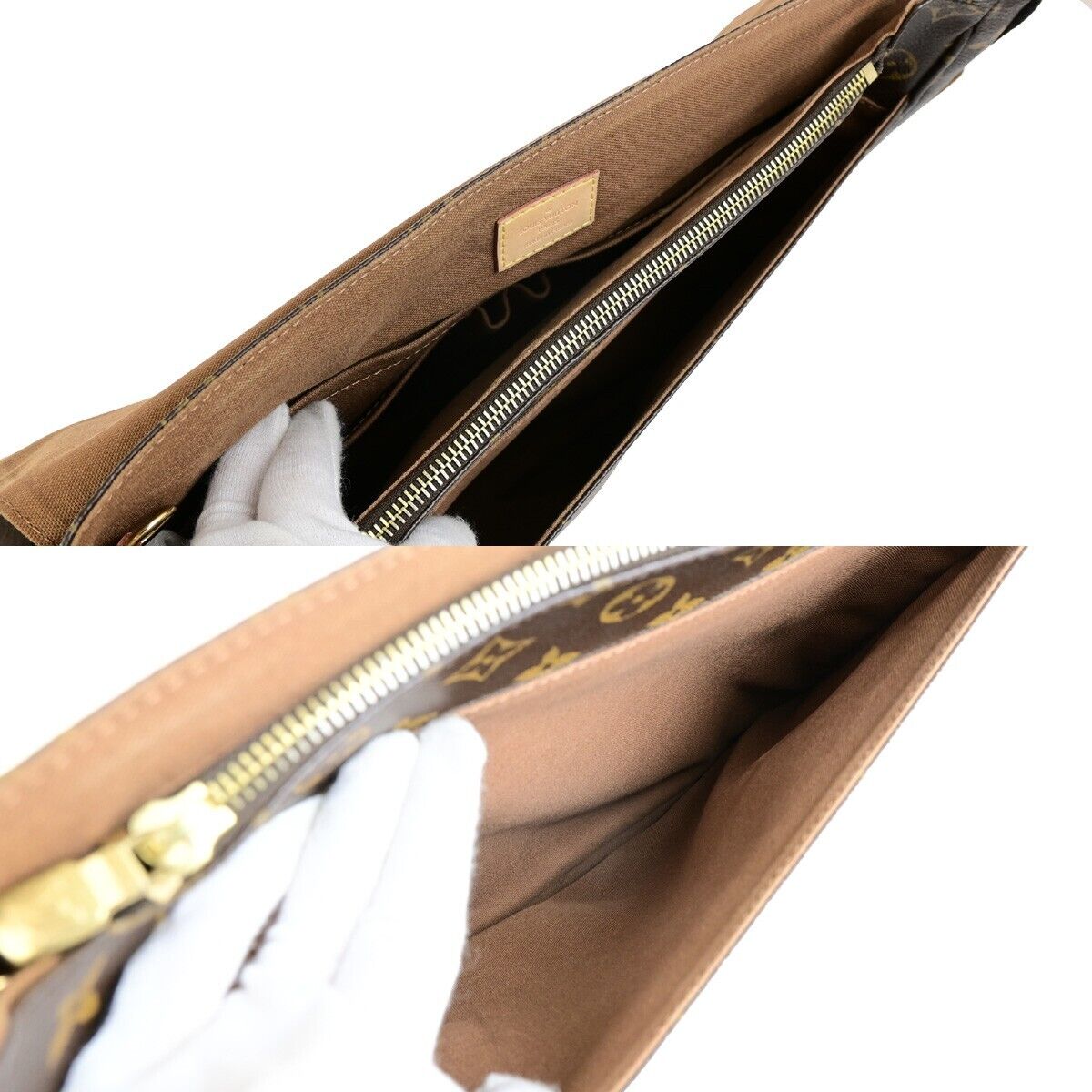 LOUIS VUITTON Messenger MM Bobour Shoulder Bag Monogram Leather M97038 660RK855