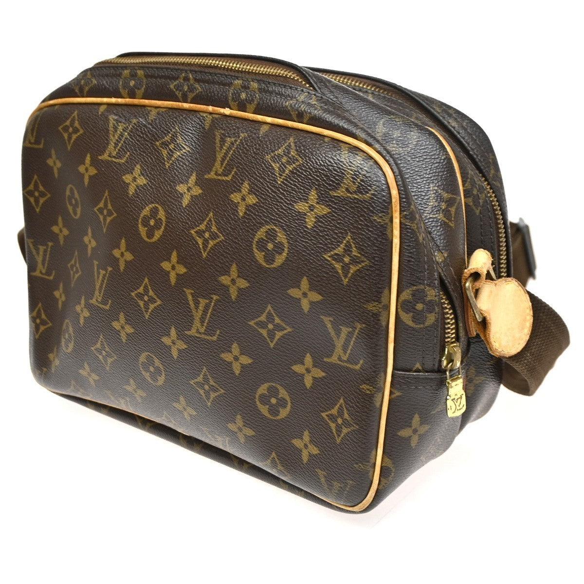 LOUIS VUITTON Reporter Crossbody Shoulder Bag Monogram Leather BN M45254 82KC246