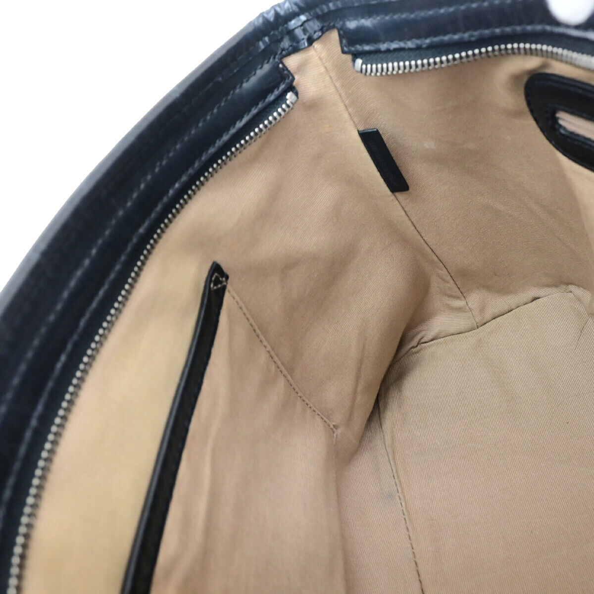 BURBERRY Logo Nova Check Shoulder Tote Bag PVC Leather Beige Black 63YE708
