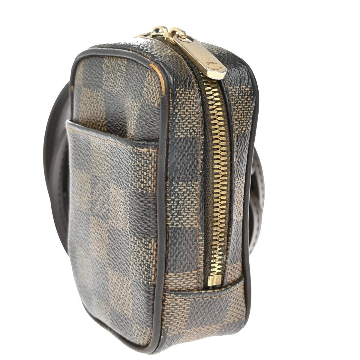 LOUIS VUITTON Etui Okapi PM Shoulder Pouch Bag Damier Ebene Brown N61738 30KB575
