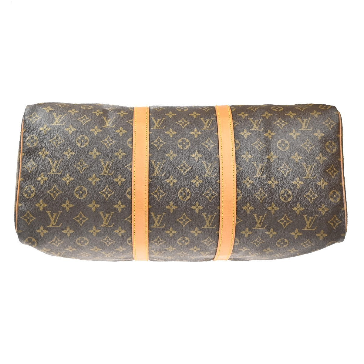 LOUIS VUITTON Keepall 50 Travel Hand Bag Monogram Leather Brown M41426 79MA435