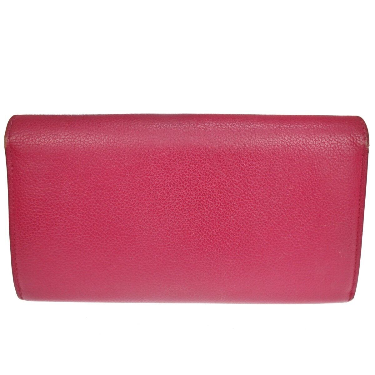 LOUIS VUITTON Portefeuille Lockme Long Wallet  Leather Fuchsia M61277 65EA270