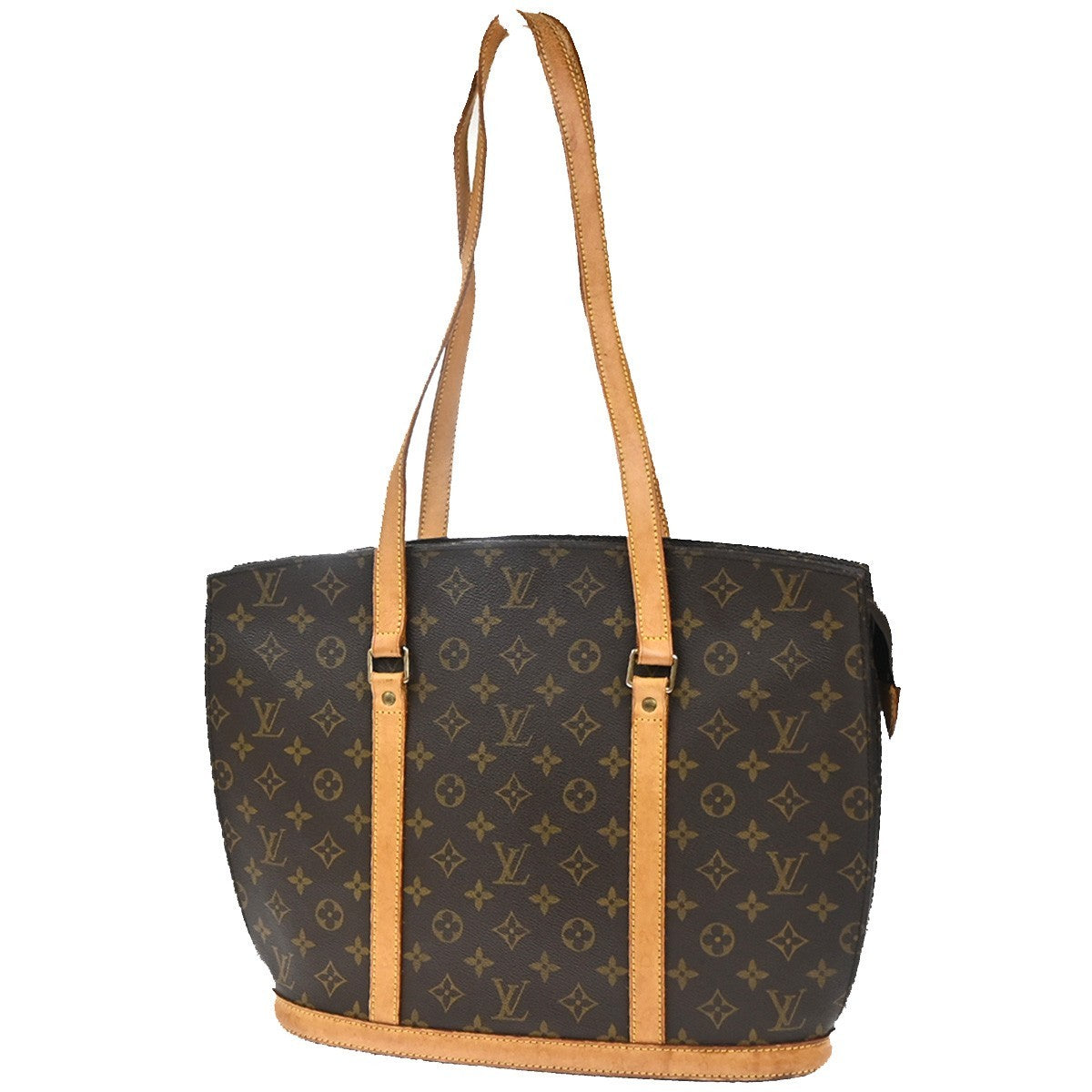 LOUIS VUITTON BABYLONE Shoulder Bag Monogram Leather Brown France M51102 34YH992
