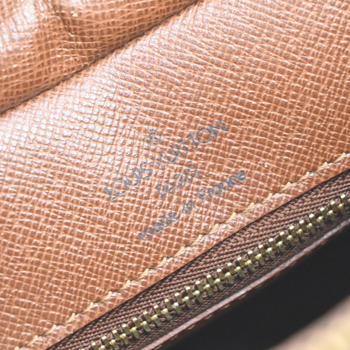 LOUIS VUITTON Boulogne 30 Shoulder Bag Monogram Leather Brown M51265 18KP009