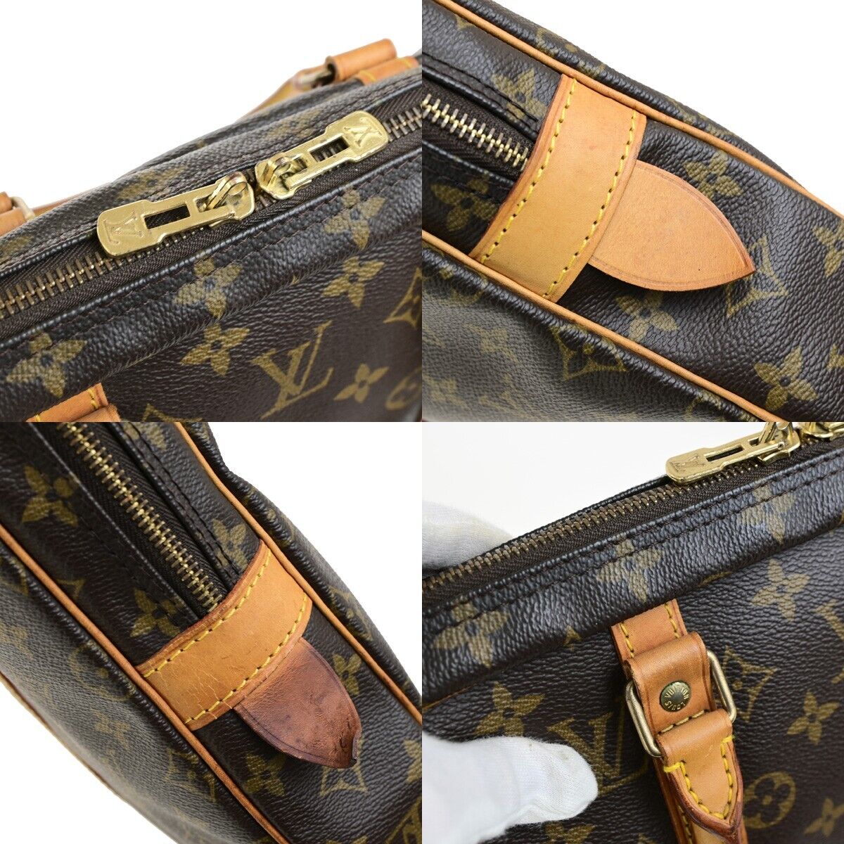 LOUIS VUITTON Porte Documents Voyage Briefcase Hand Bag Monogram M53361 36FB315