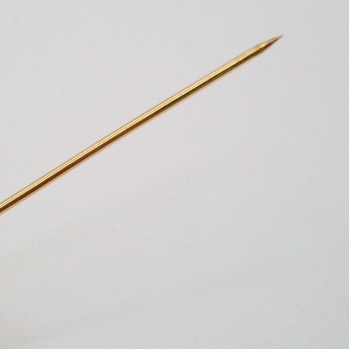CHANEL CC Logo Matelasse Pin Brooch Gold GHW Accessory 84RL963