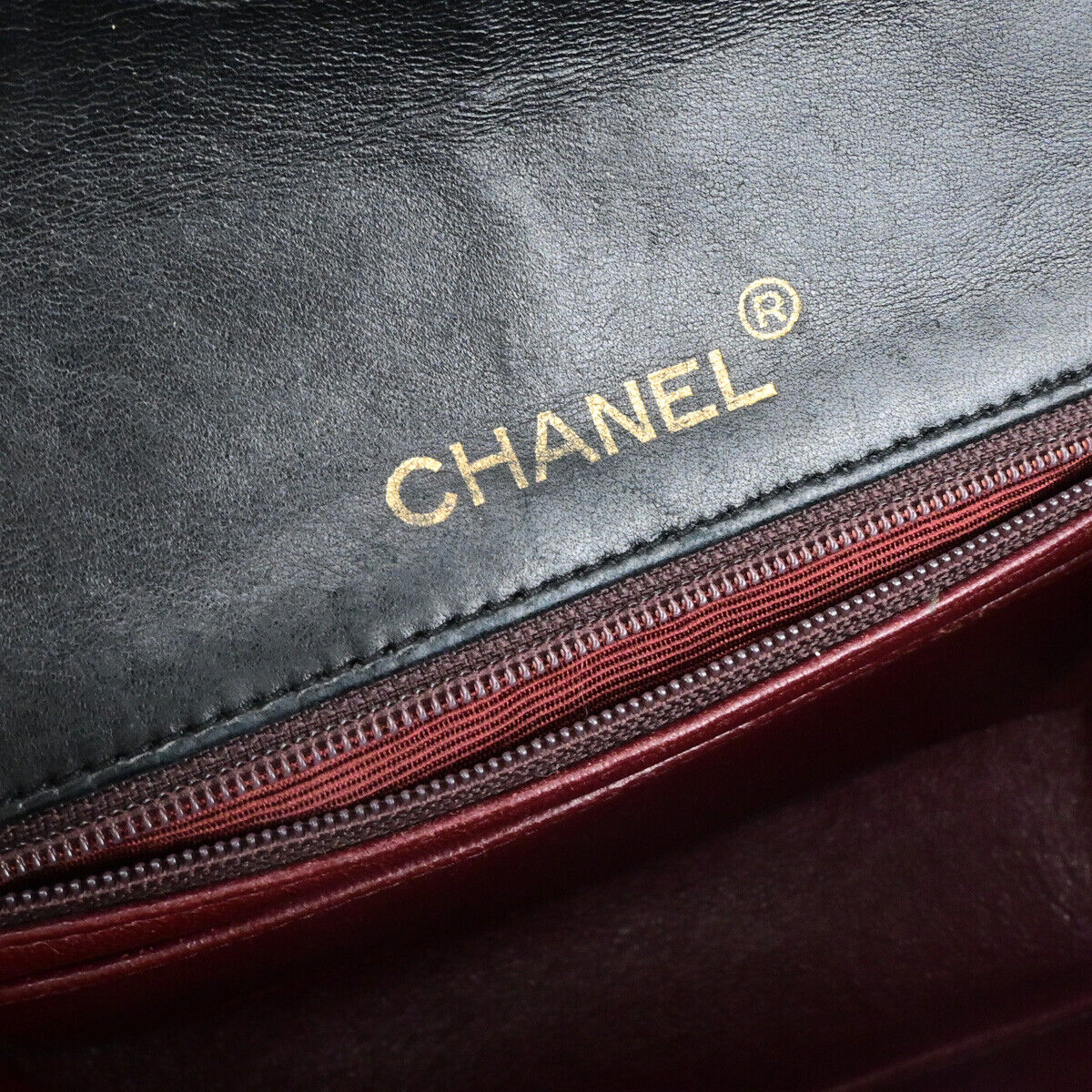 CHANEL CC Mini Matelasse Chain Shoulder Bag Leather Black GHW Vintage 691RK762