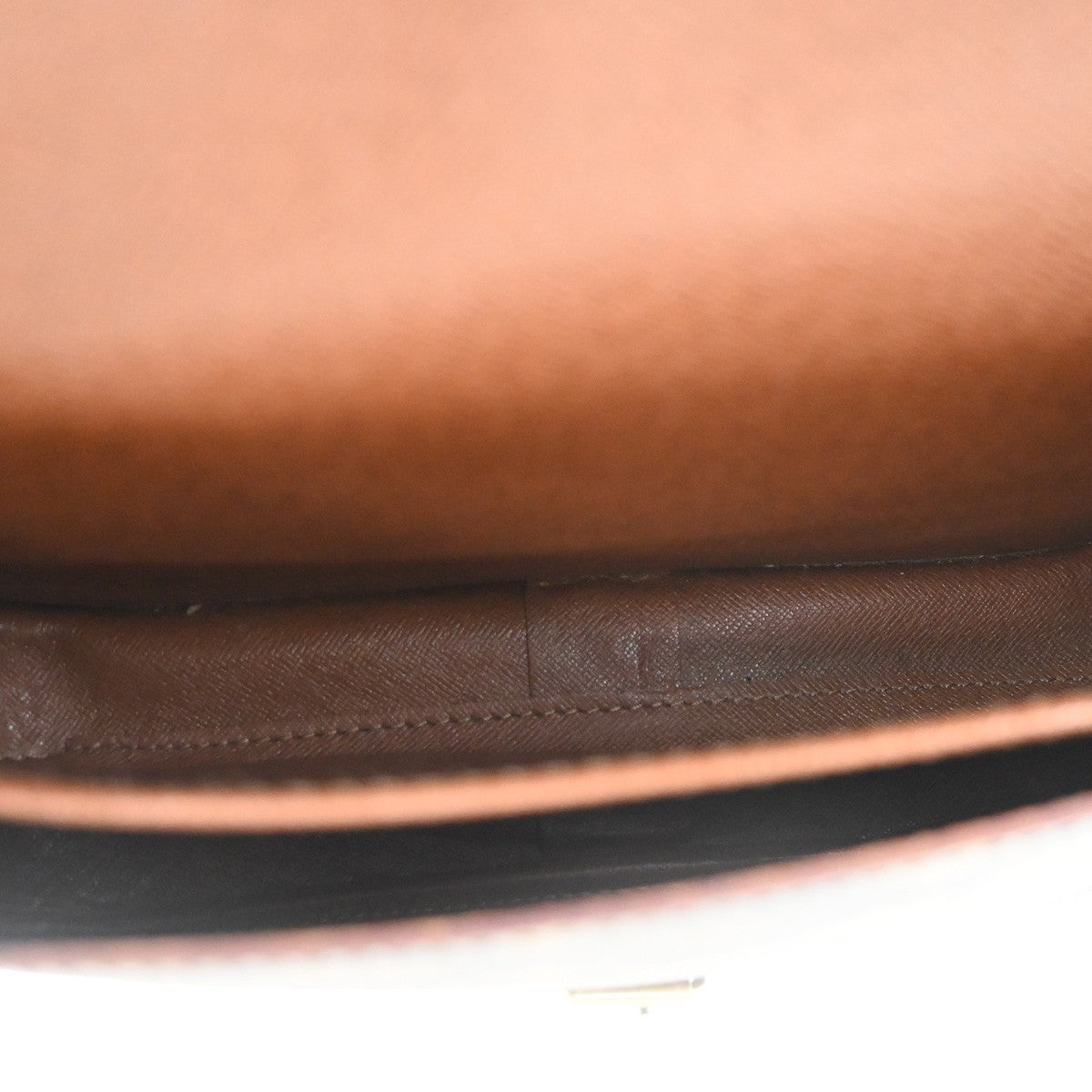 LOUIS VUITTON Cartouchiere GM Shoulder Bag Monogram Leather Brown M51252 77CA744