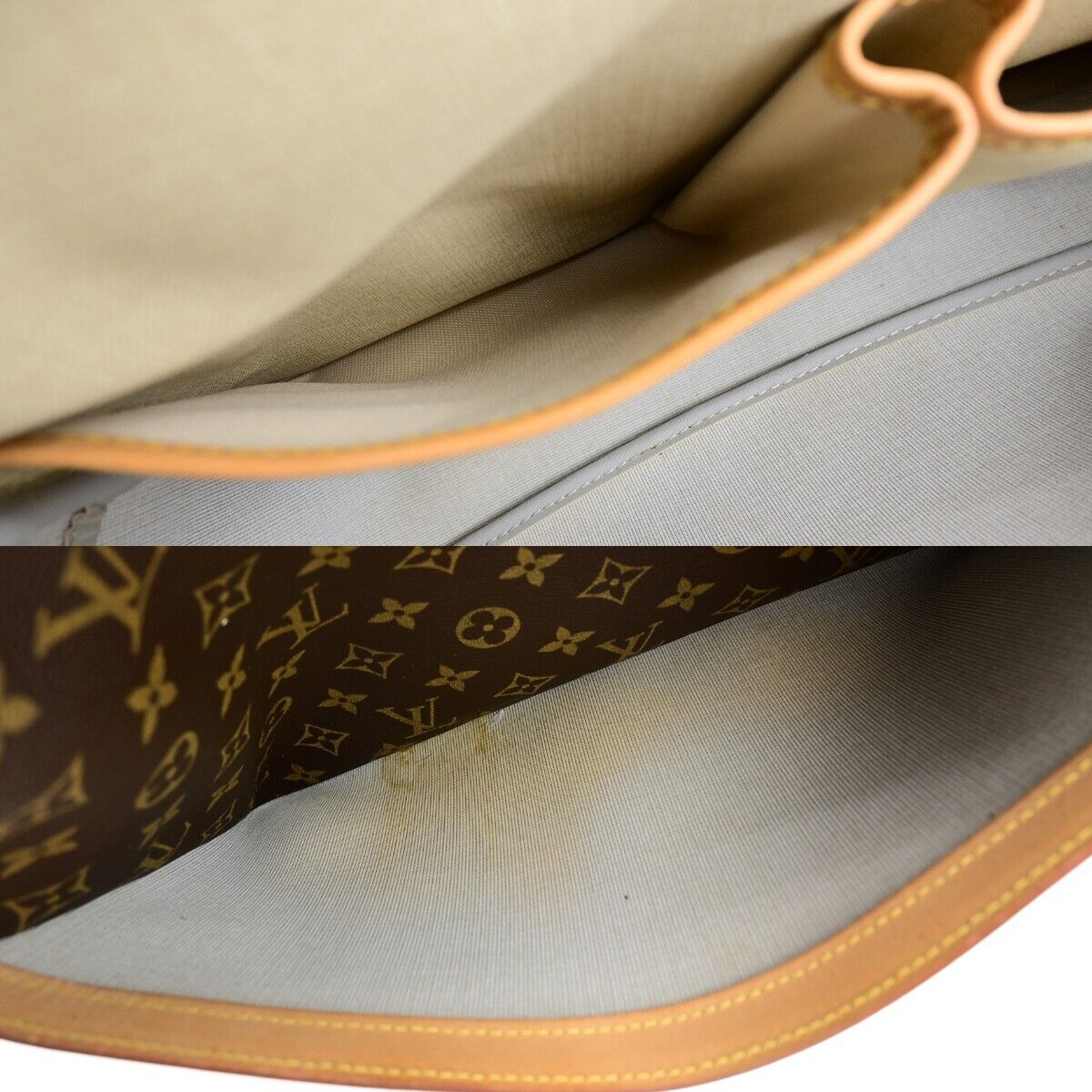 LOUIS VUITTON Reporter GM Crossbody Shoulder Bag Monogram Leather M45252 85EC522