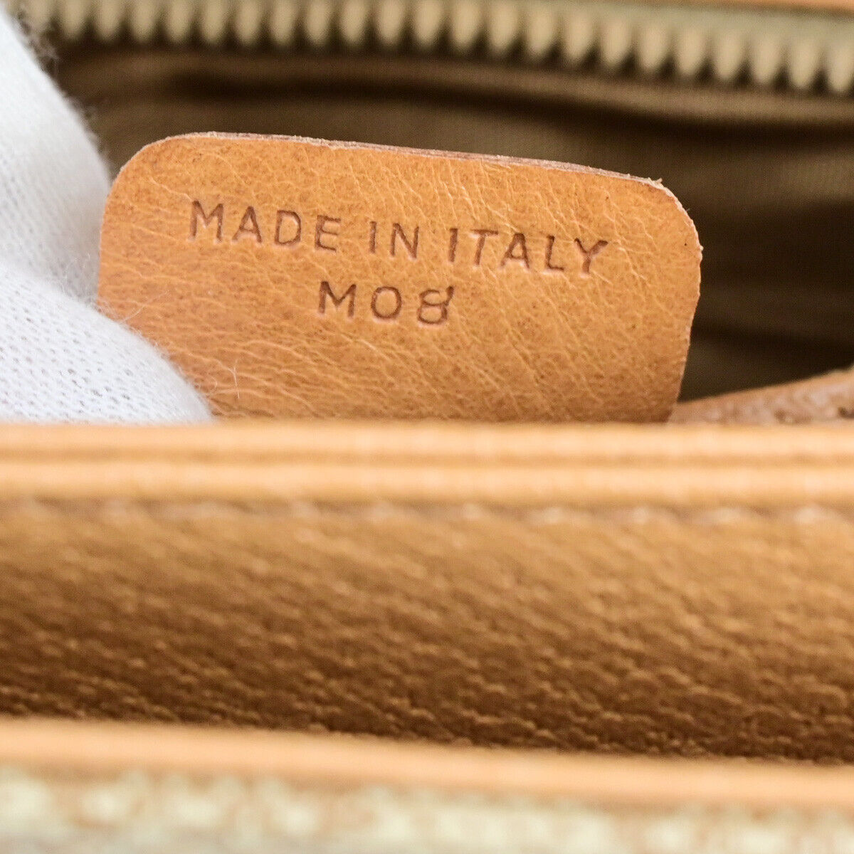 CELINE Logo Macadam Pattern Shoulder Bag PVC Leather Brown GHW Italy 36YG547