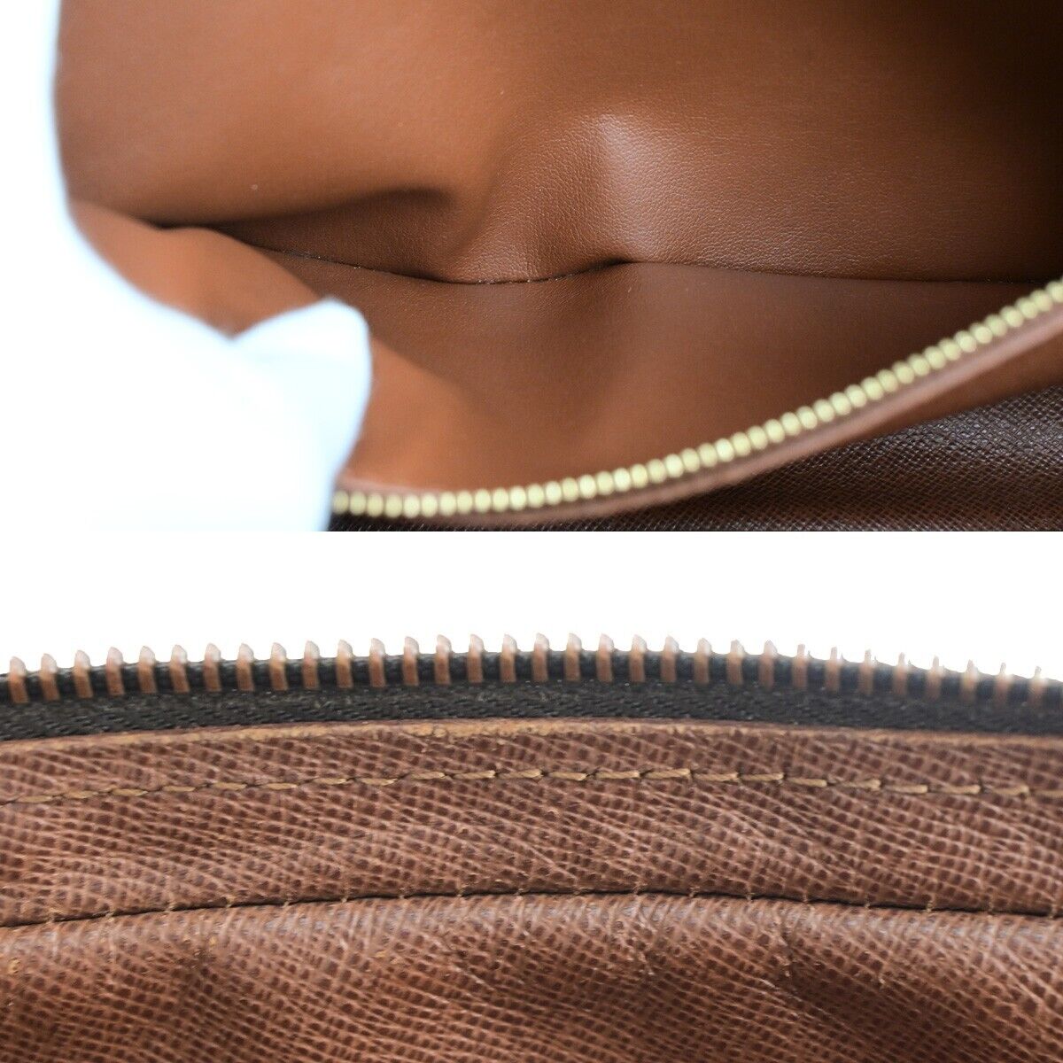 LOUIS VUITTON Marly Dragonne GM Clutch Hand Bag Monogram Brown M51825 64FA724