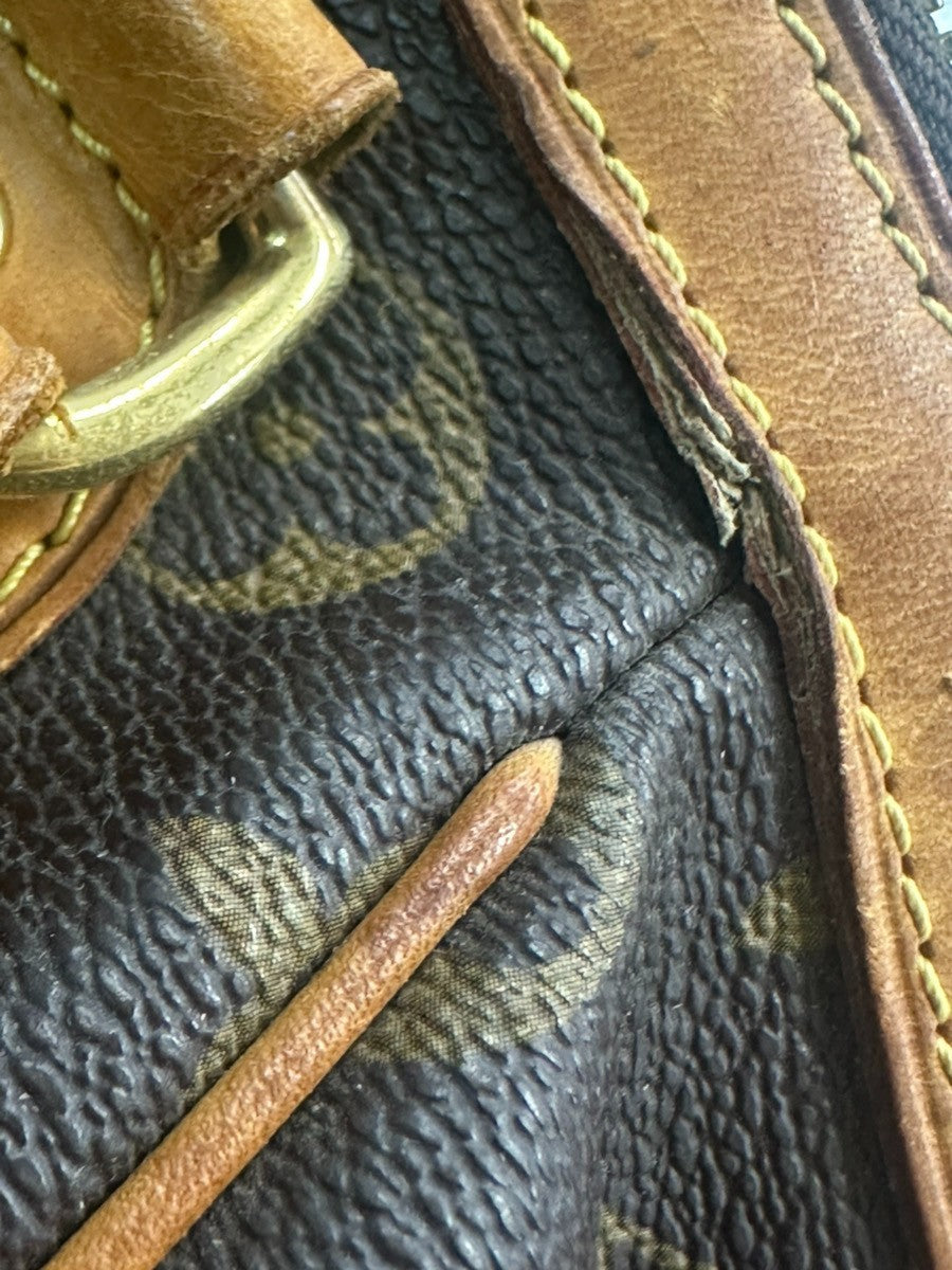 LOUIS VUITTON Tivoli PM Handbag Monogram Leather France Brown M40143 86CA750