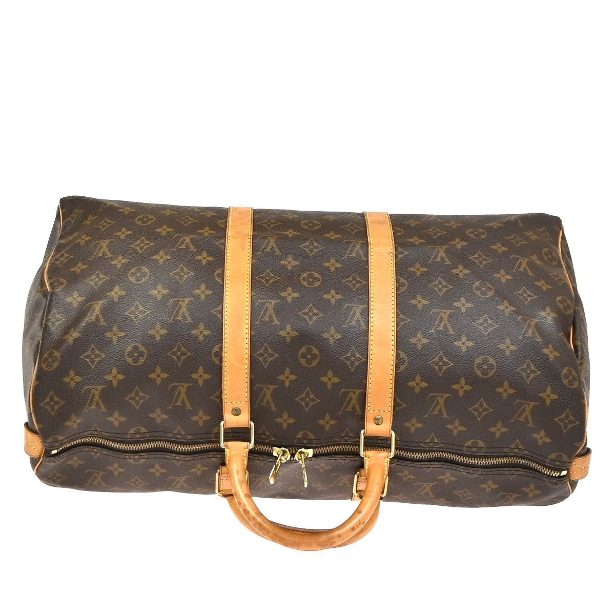 LOUIS VUITTON Keepall 50 Travel Hand Bag Monogram Leather Brown M41426 79YH910
