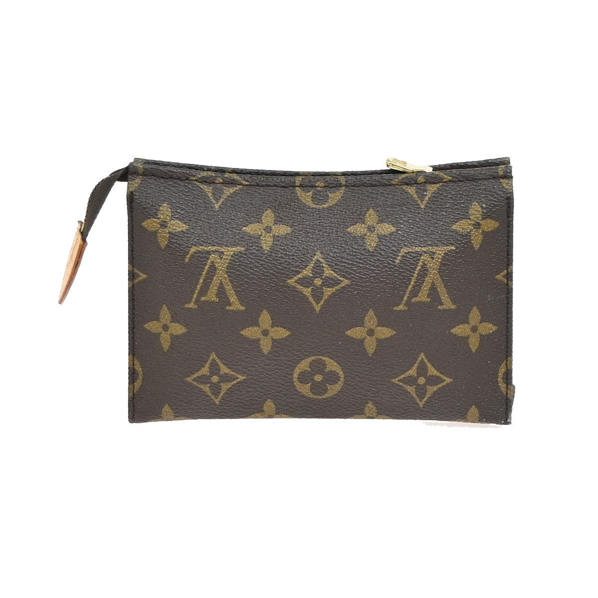 LOUIS VUITTON Poche Toilette 15 Clutch Pouch Bag Monogram Leather M47546 05KC682
