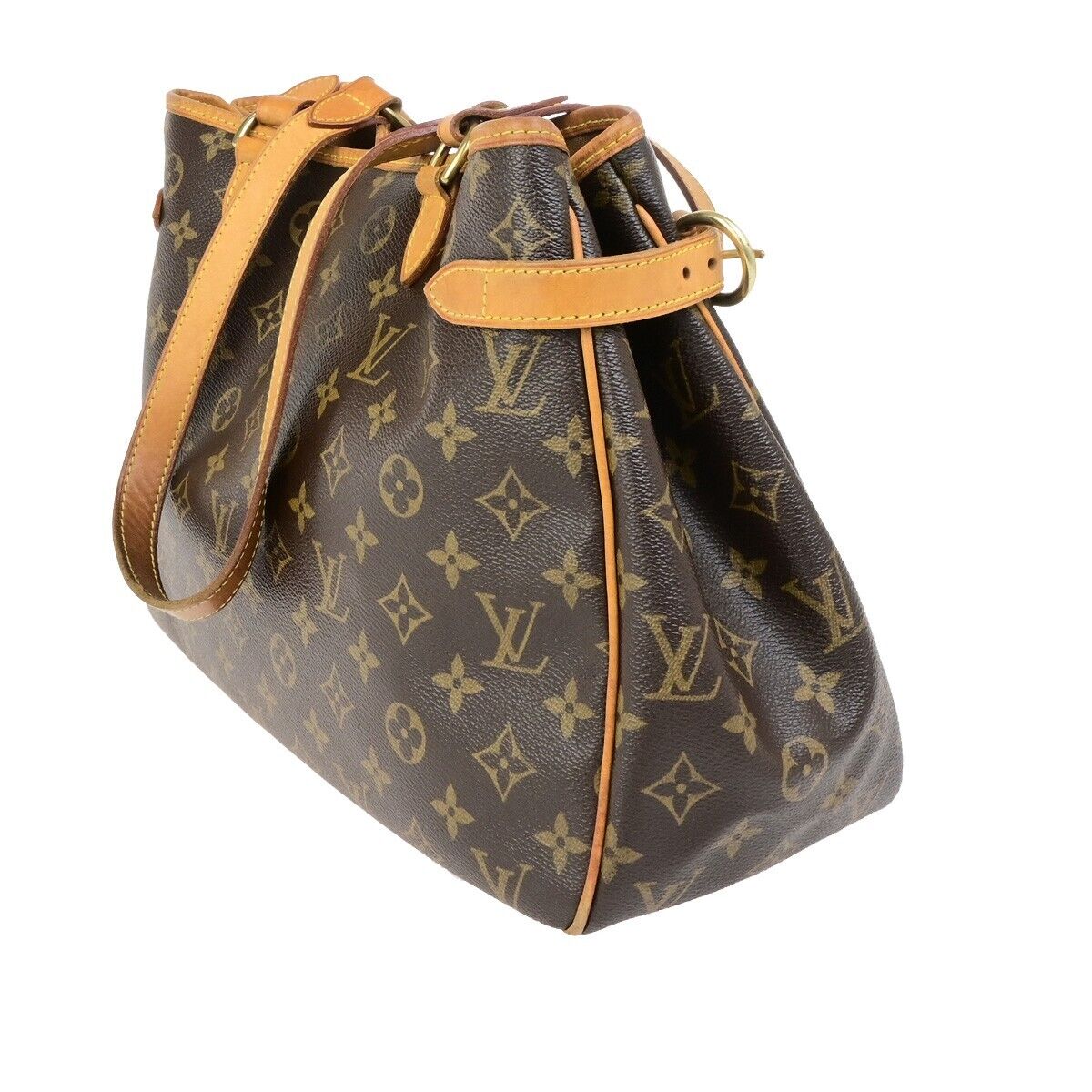 LOUIS VUITTON Batignolles Horizontal Shoulder Bag Monogram Brown M51154 80FB301