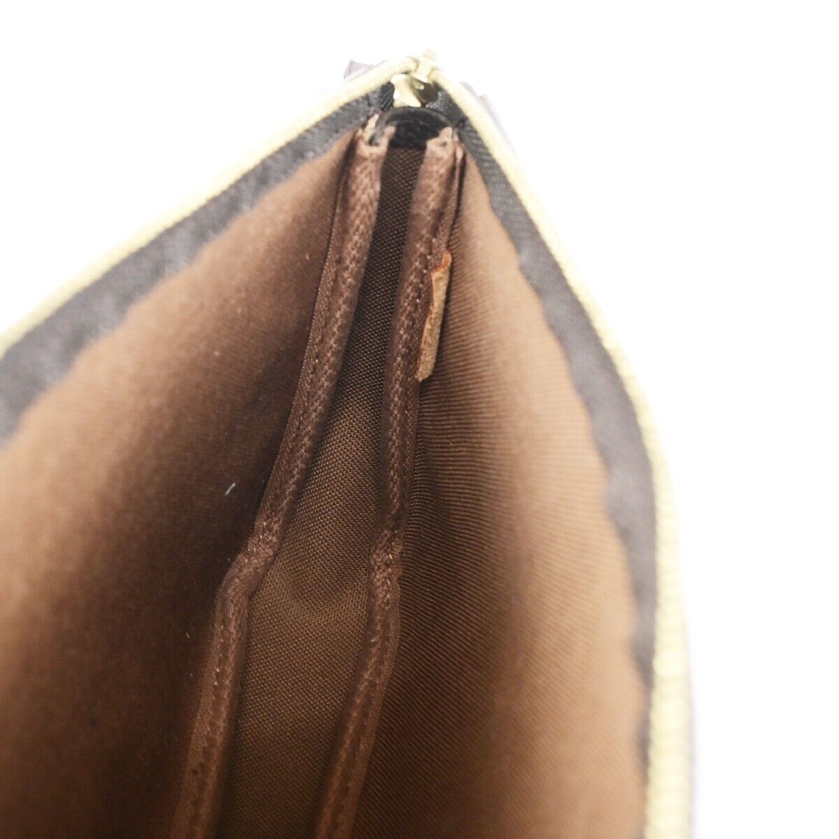 LOUIS VUITTON Pochette Accessoires Hand Bag Monogram Leather BN M51980 80ED260