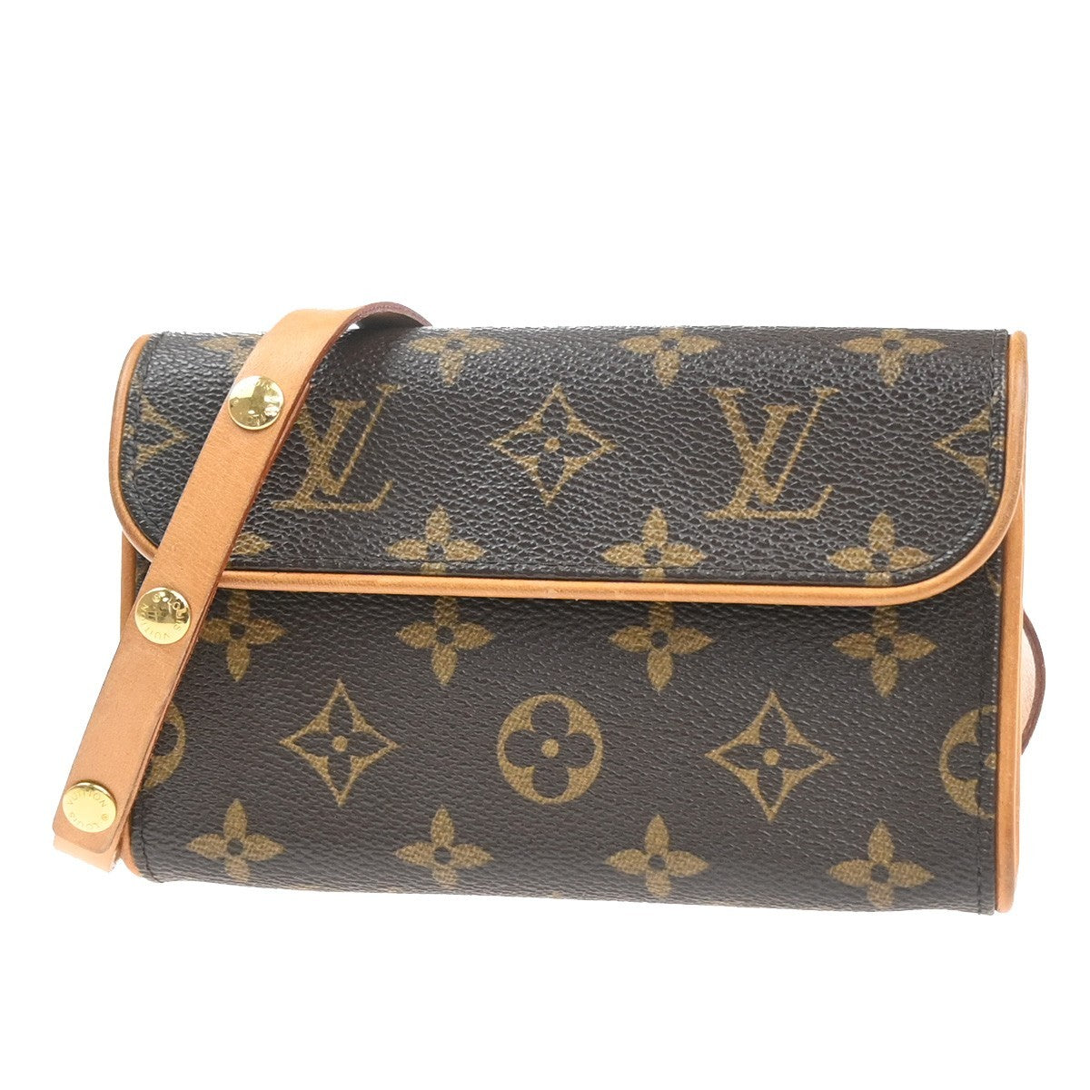 LOUIS VUITTON Pochette Florentine Bum Bag #XS Monogram Leather BN M51855 88MA516