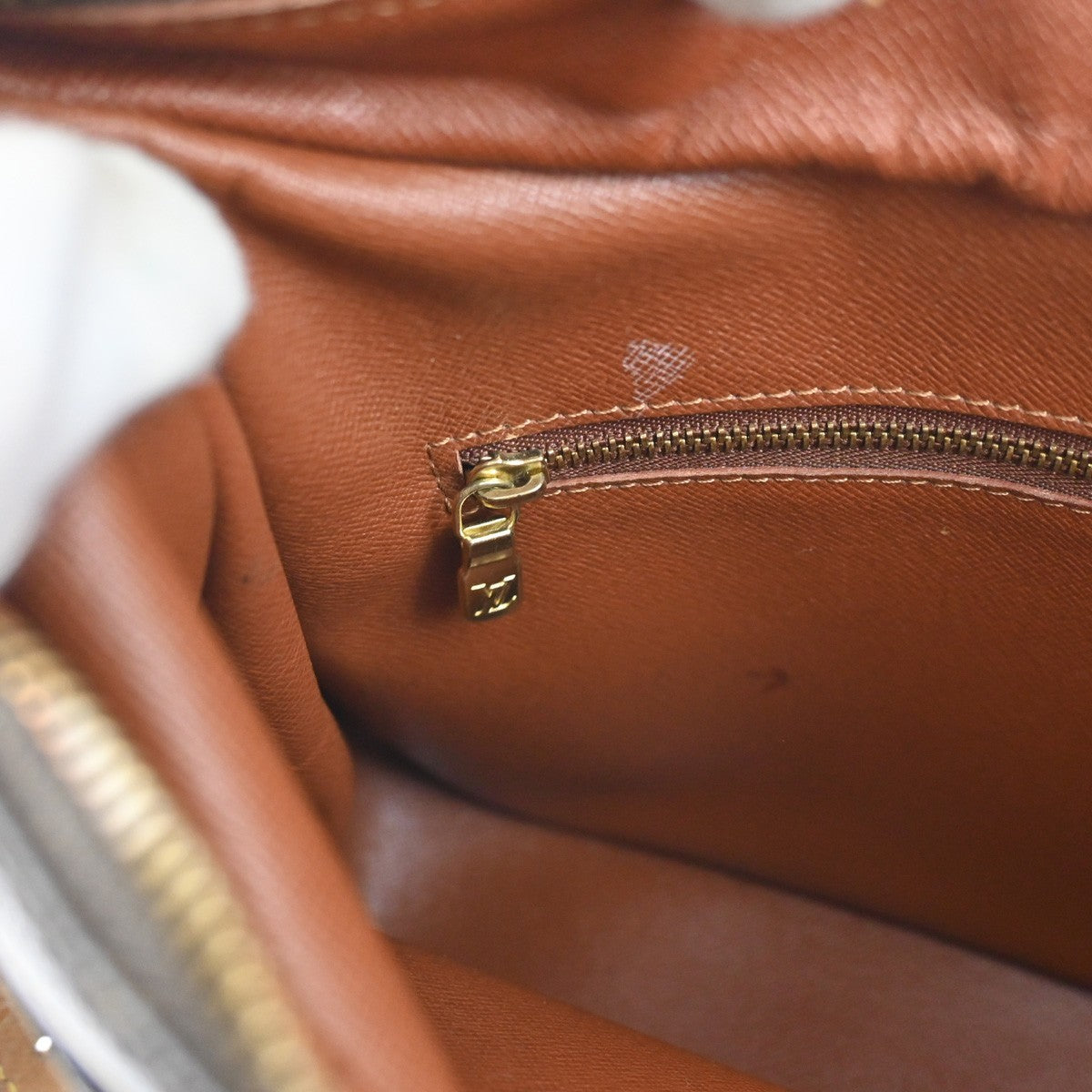 LOUIS VUITTON Boulogne 30 Shoulder Bag Monogram Leather Brown M51265 82CA634