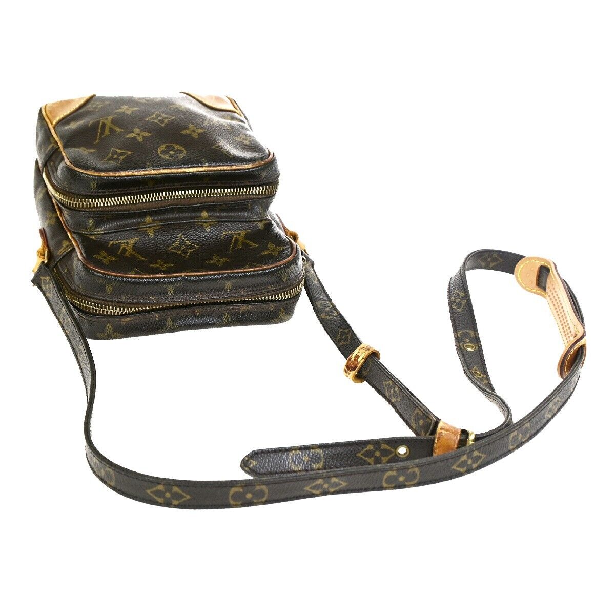 LOUIS VUITTON Amazon Crossbody Shoulder Bag Monogram Leather BN M45236 69FB212