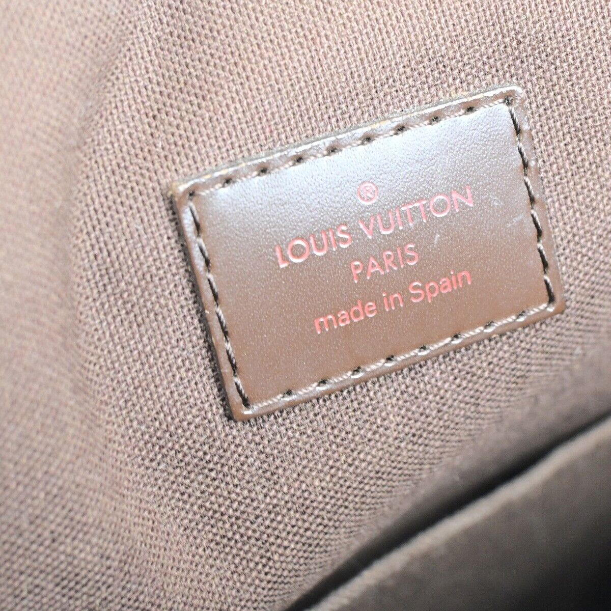 LOUIS VUITTON Cabas Beaubourg Shoulder Bag Damier Ebene Leather N52006 97FB180