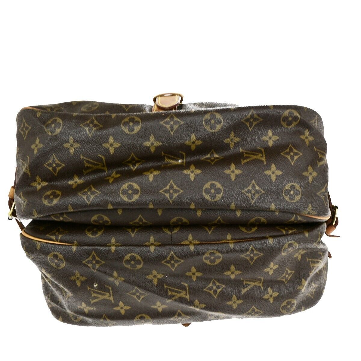 LOUIS VUITTON Saumur 35 Shoulder Bag Monogram Leather BN France M42254 33EC935