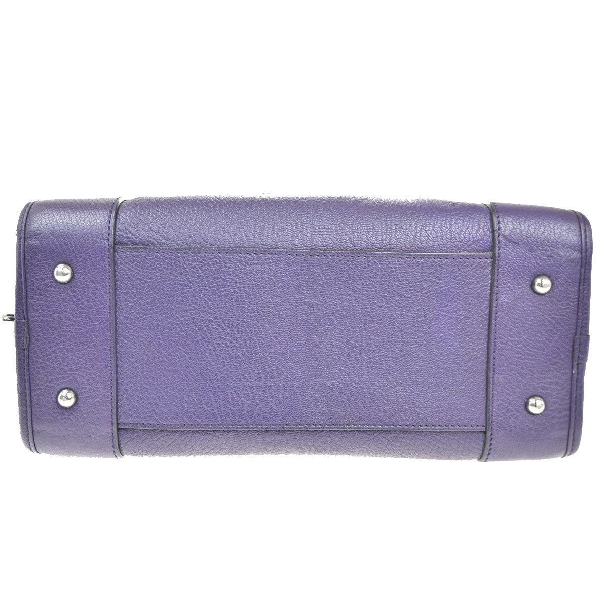 LOEWE Anagram logo Amazona 28 handbag suede Leather Purple Spain SHW 50RL795
