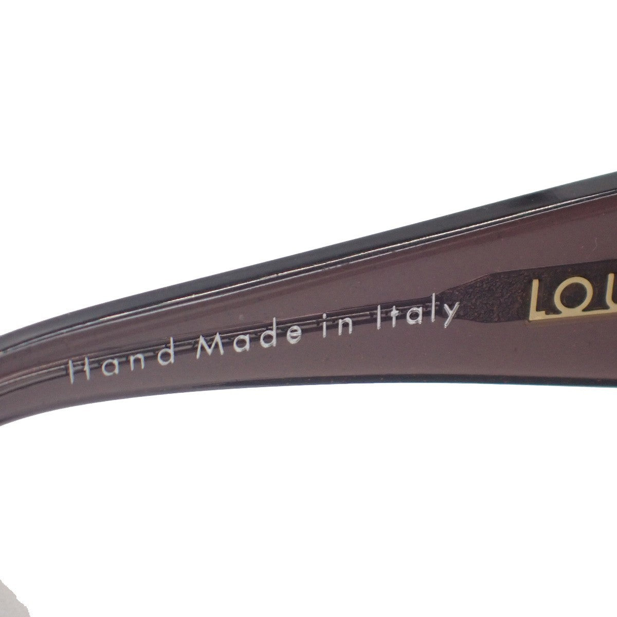 LOUIS VUITTON Sunglasses Eye Wear Metal Plastic BN Purplel Italy Z0134E 38KC959