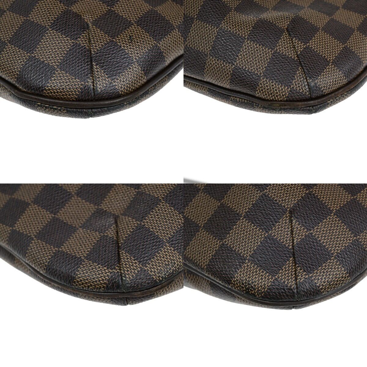 LOUIS VUITTON Bloomsbury PM Shoulder Bag Damier Leather Brown N42251 82EC347