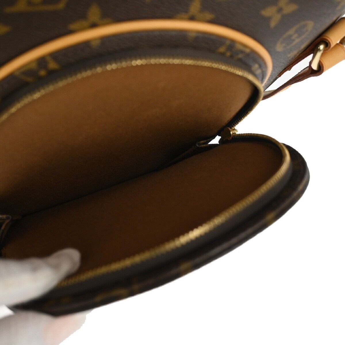 LOUIS VUITTON Ellipse Shopping Shoulder Bag Monogram Leather BN M51128 41YD708