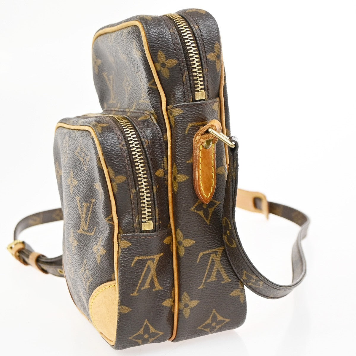 LOUIS VUITTON Amazon Crossbody Shoulder Bag Monogram Leather BN M45236 73CA968