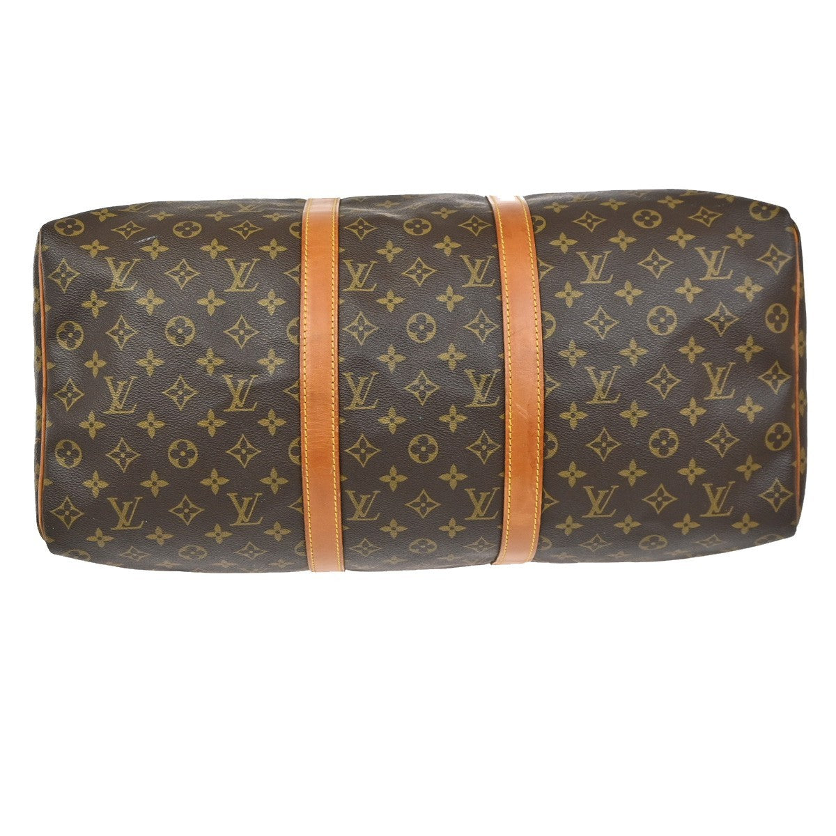 LOUIS VUITTON Keepall 50 Travel Hand Bag Monogram Leather Brown M41426 90TA569