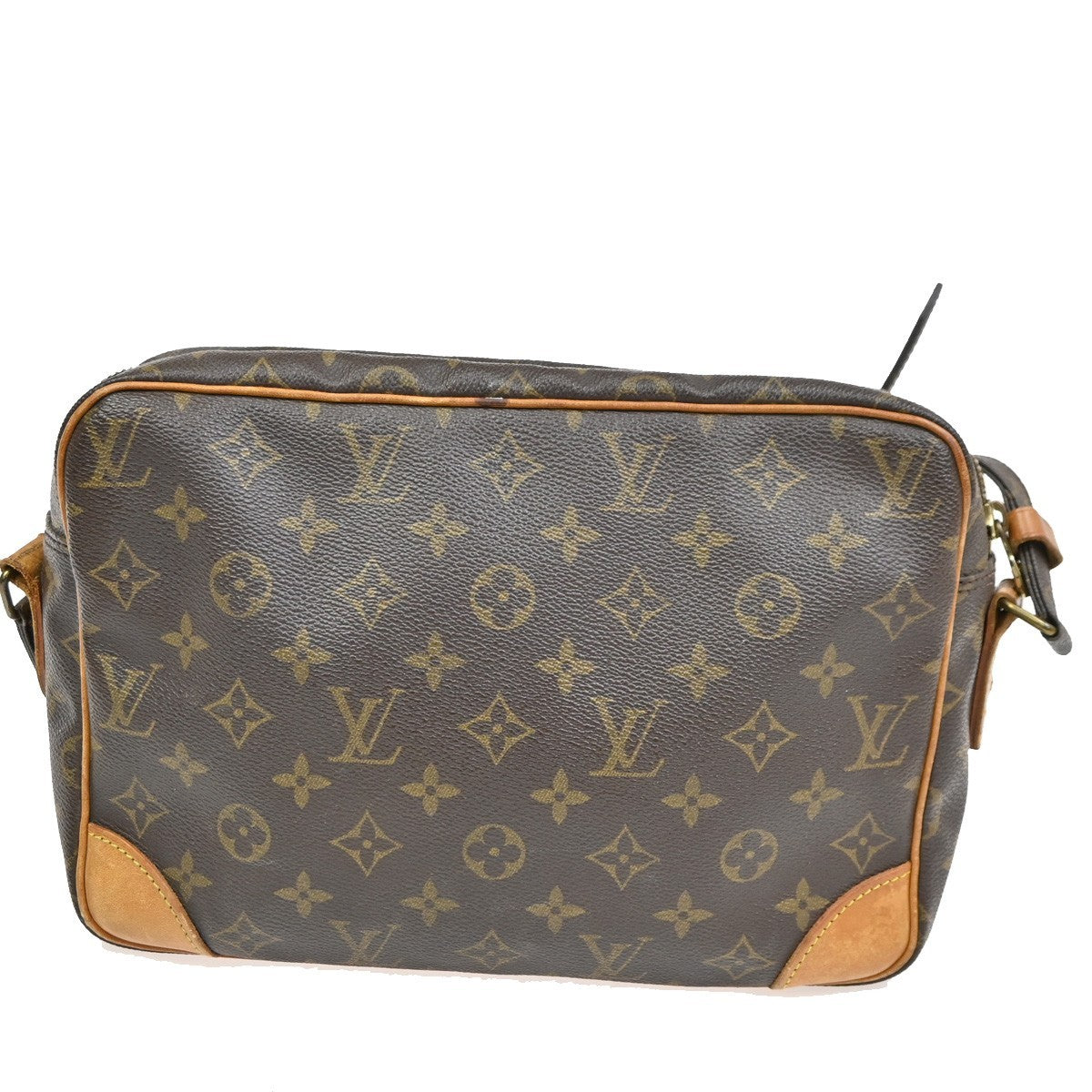 LOUIS VUITTON Nile Crossbody Shoulder Bag Monogram Leather Brown M45244 39TA269