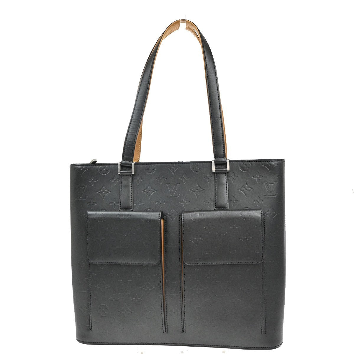 LOUIS VUITTON Wilwood Shoulder Bag Monogram mat Leather Black M55102 16KB557