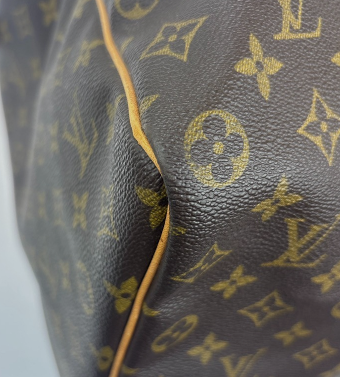 LOUIS VUITTON Keepall 50 Travel Hand Bag Monogram Leather Brown M41426 75MA038