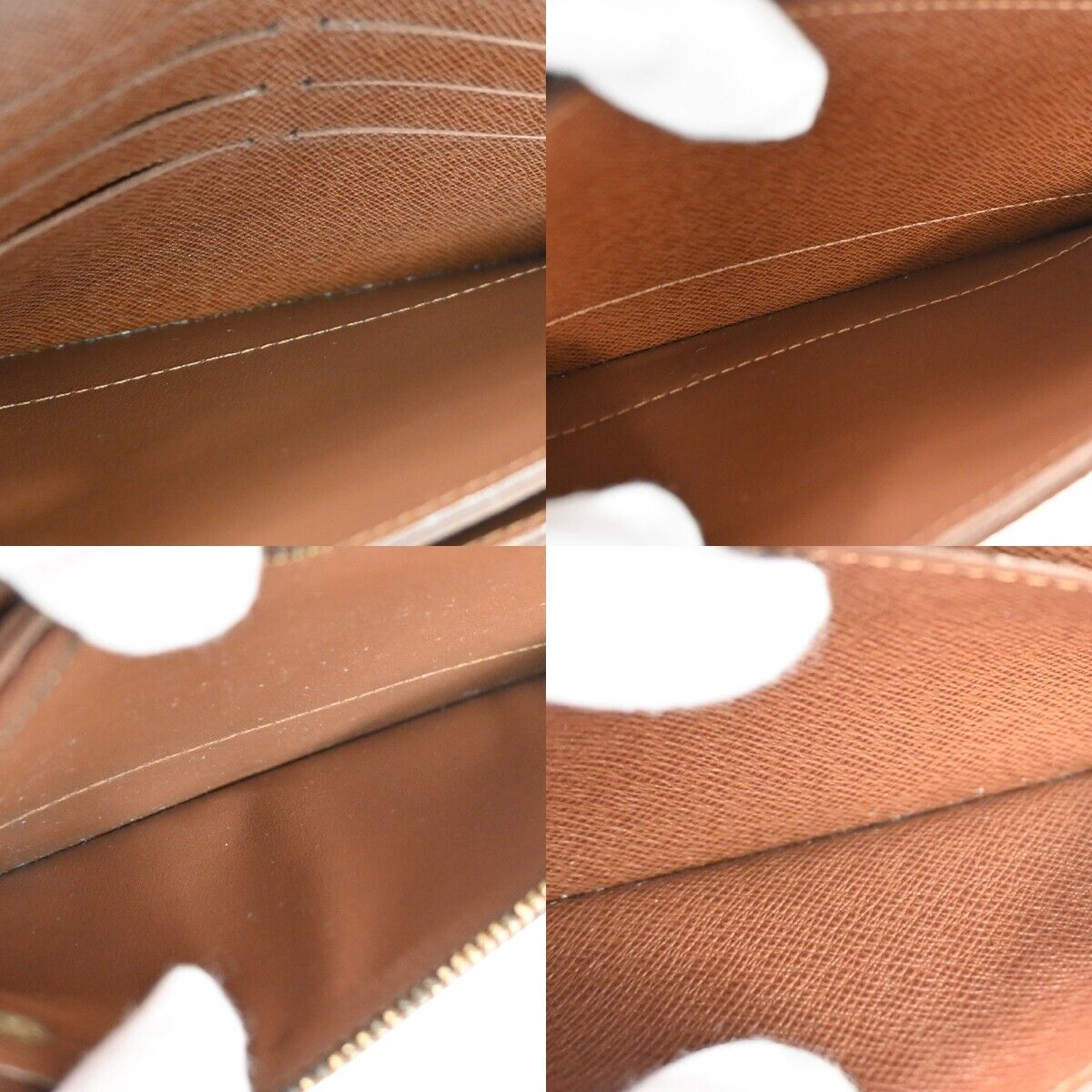 LOUIS VUITTON Portefeuille Accordeon Long Wallet Monogram Brown M58008 64FA105
