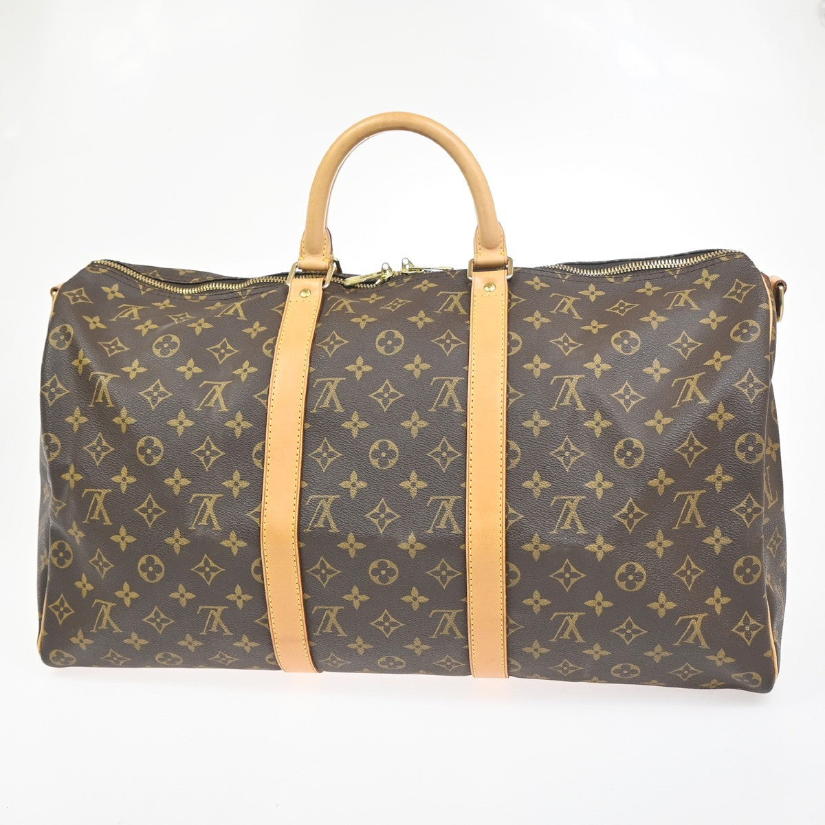 LOUIS VUITTON Keepall Bandouliere 50 Handbag Monograme Leather BN M41416 11ZA354