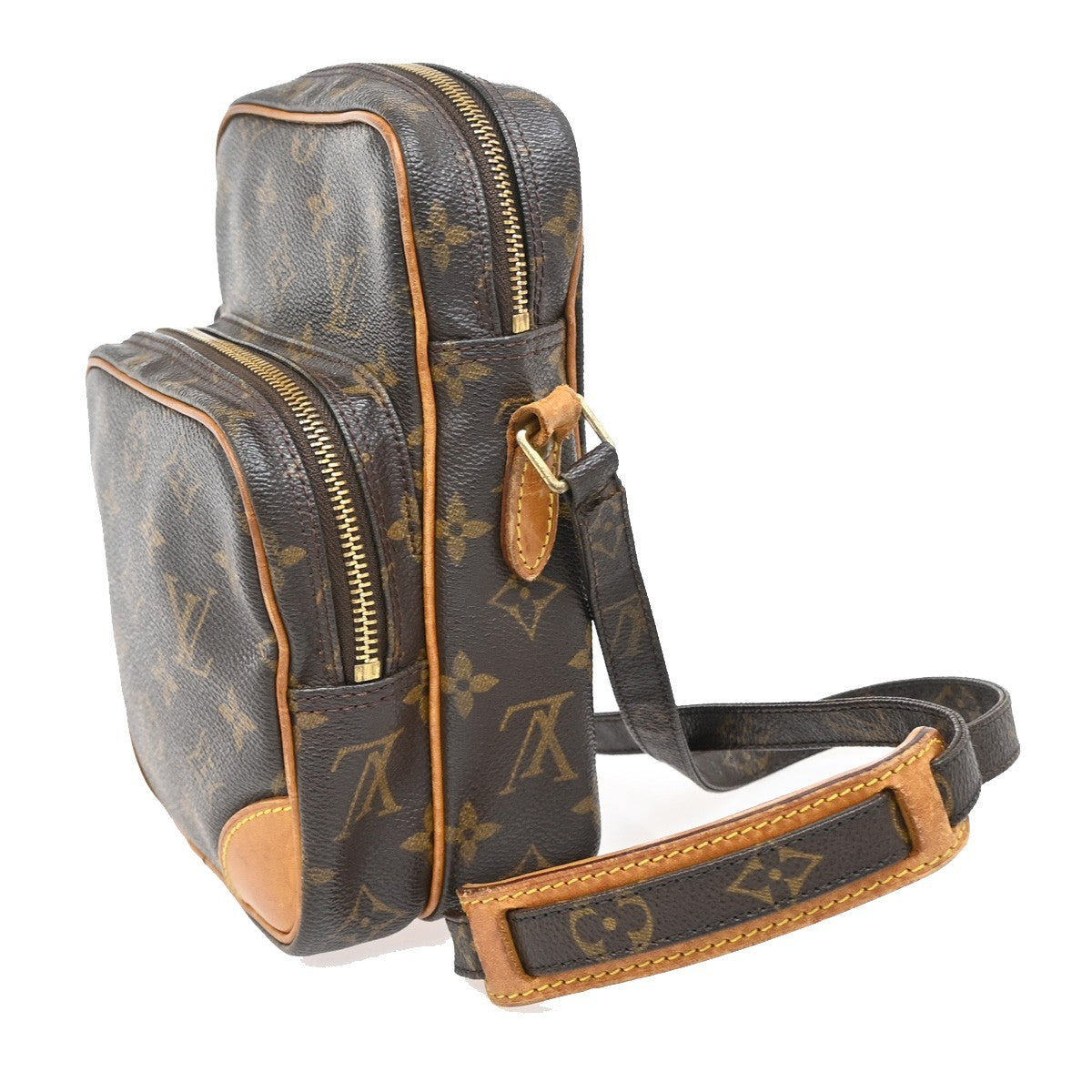 LOUIS VUITTON Amazon Crossbody Shoulder Bag Monogram Leather BN M45236 30FC157