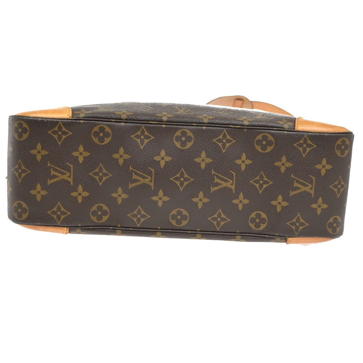 LOUIS VUITTON Boulogne 35 Shoulder Bag Monogram Leather Brown M51260 82YJ178