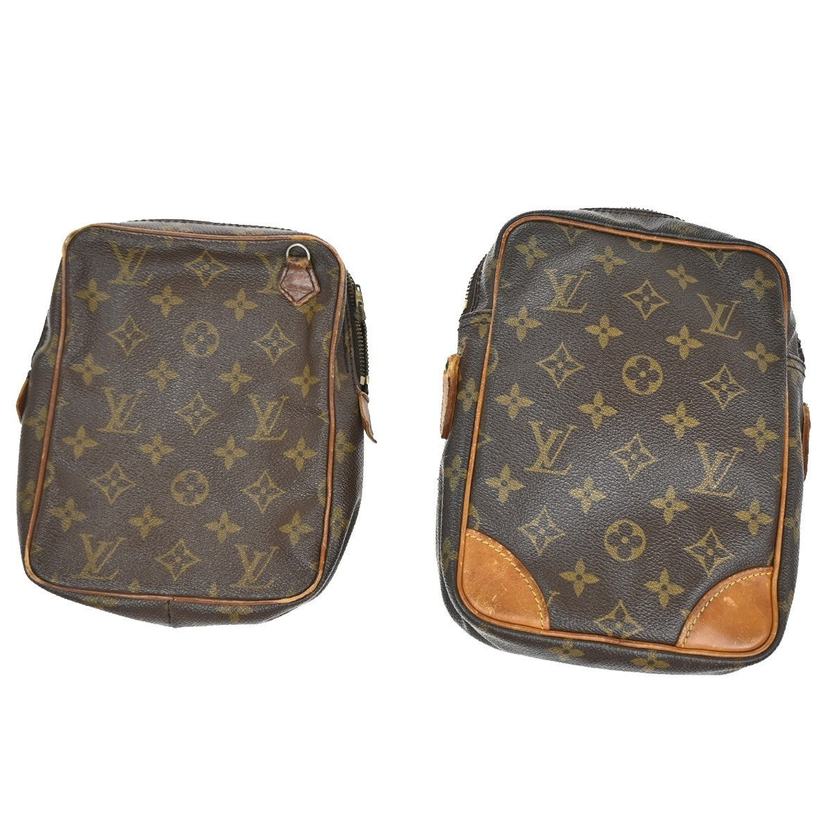 LOUIS VUITTON 2 Set Amazon Danube Shoulder Bag Monogram Leather BN 60KP199