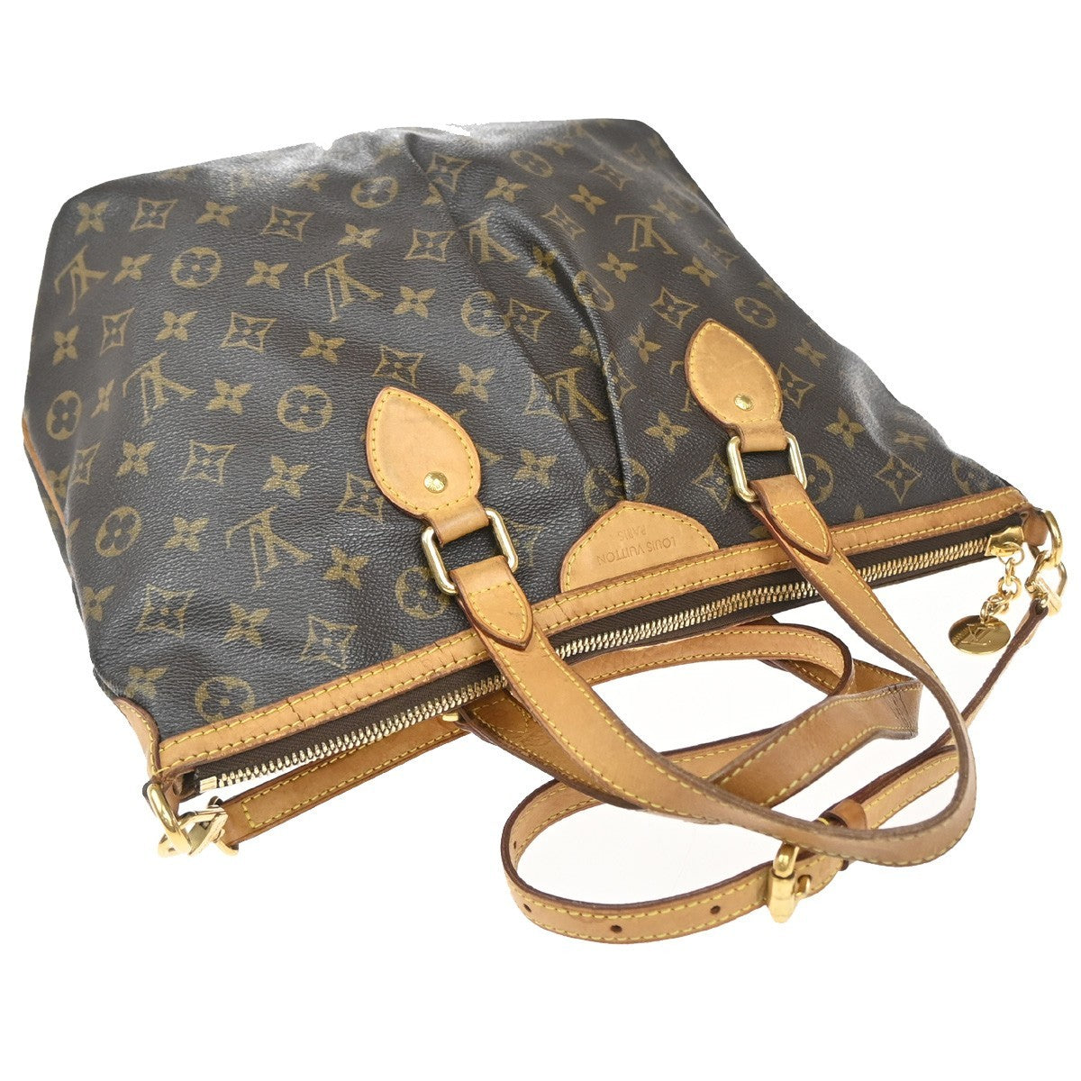 LOUIS VUITTON Palermo PM Shoulder Hand Bag Monogram Leather BN M40145 16KP600