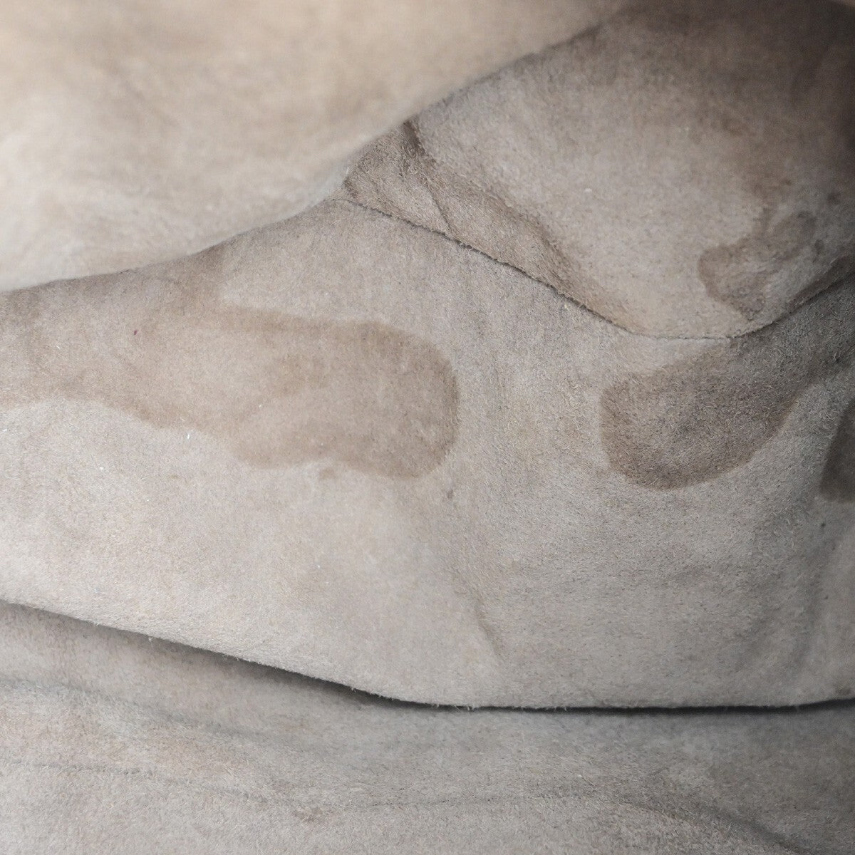 BOTTEGA VENETA Logo Hobo Shoulder Hand Bag Leather Gray Italy 31EC688