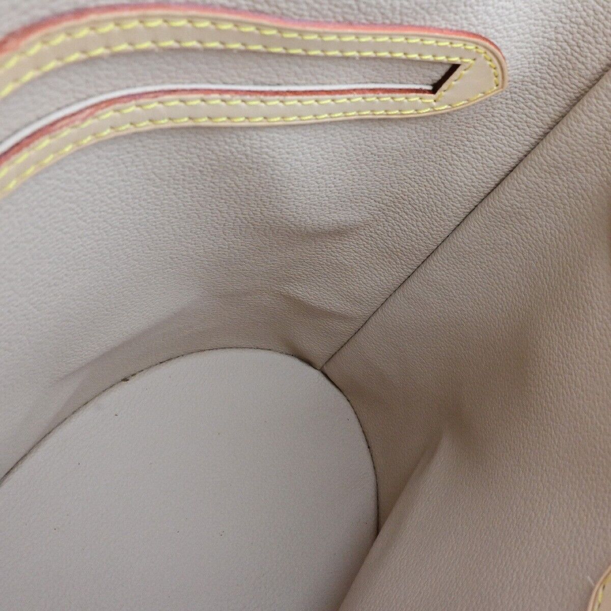 LOUIS VUITTON BUCKET PM Shoulder Tote Bag Monogram Leather Brown M42238 70ED233