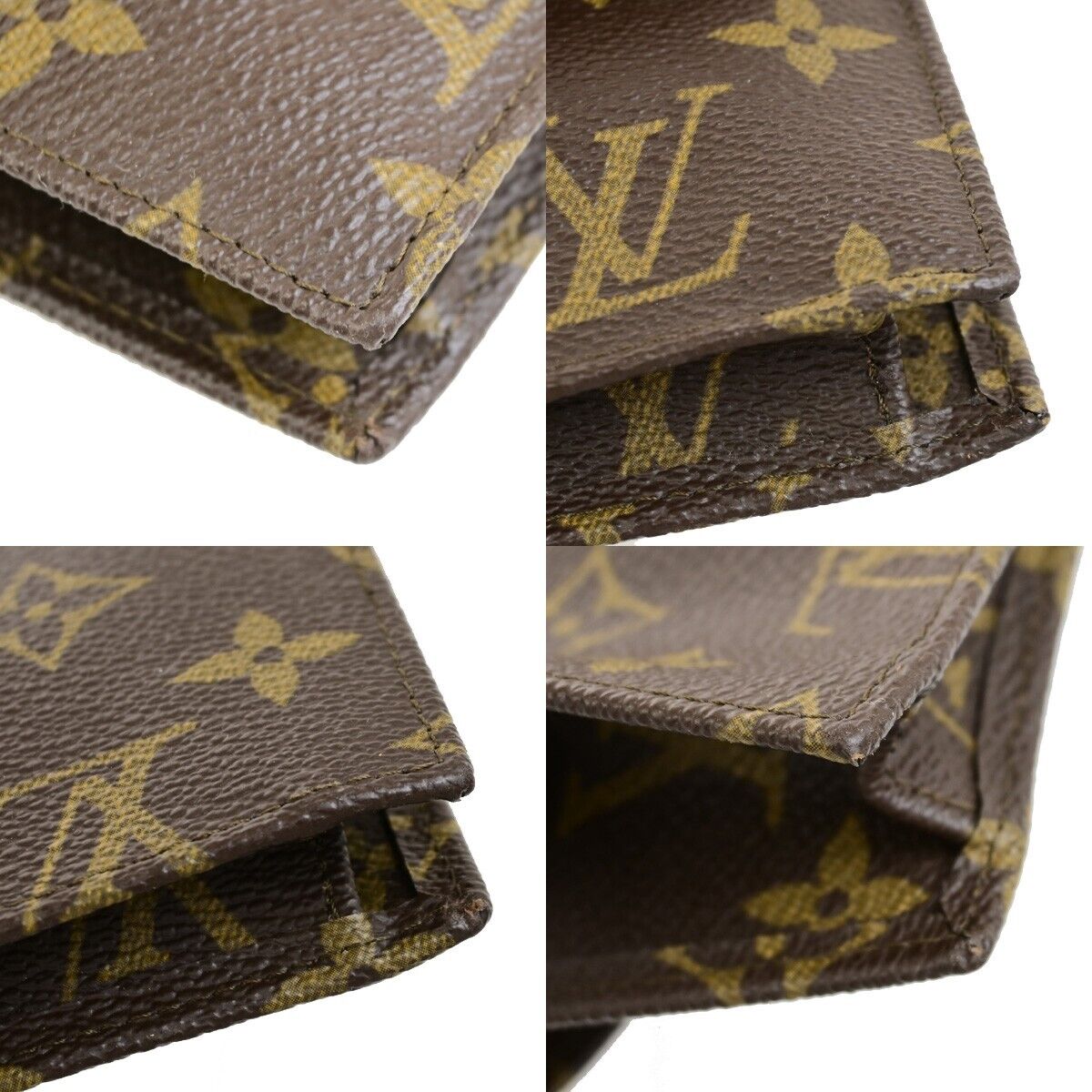 LOUIS VUITTON Pochette Rabat 23 Clutch Hand Bag Monogram Leather M51931 69FB422