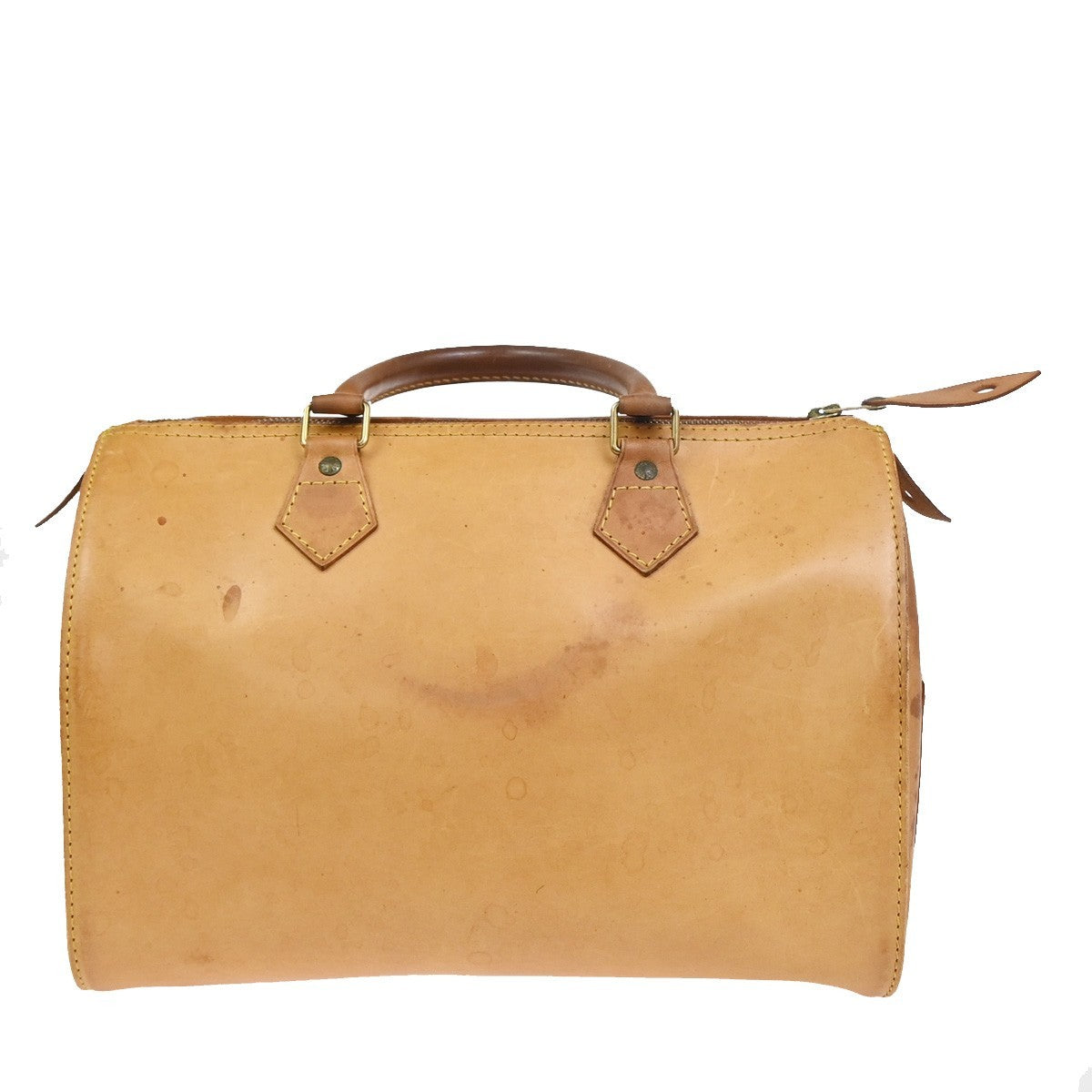 LOUIS VUITTON Speedy 30 Travel Hand Bag Nomade Leather Brown M85392 86ZA328